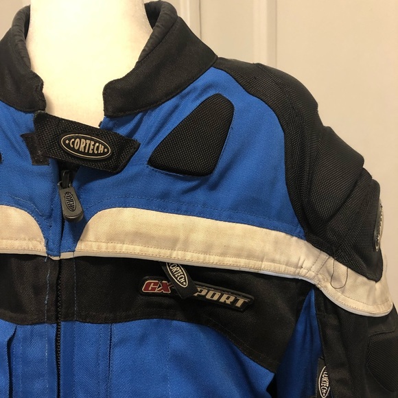 Cortech GX sport motorcycle jacket size large/44 - Picture 2 of 8